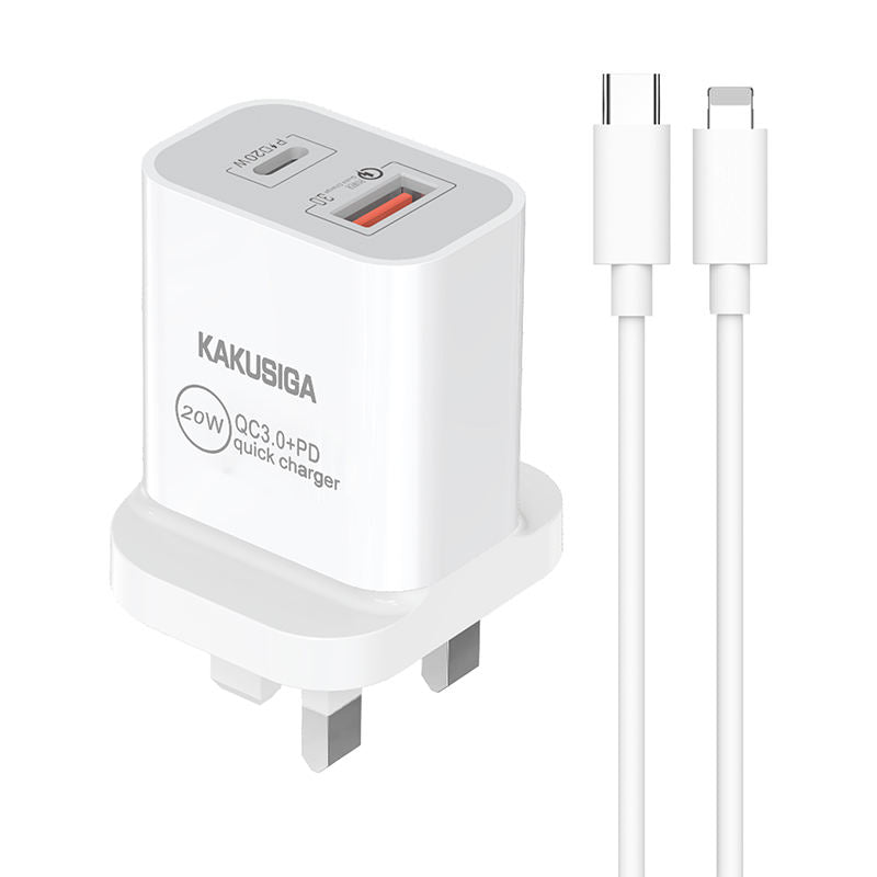 KAKUSIGA KSC-594 ZEXUN Series PD20W+QC3.0 Fast Charge