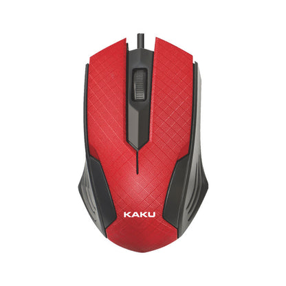 Kaku brand KSC-357 Optical Computer Mouse Black Mini Wired Mouse for Computer/Wired Gaming Mouse