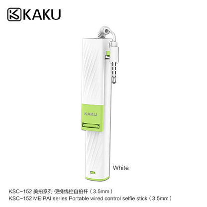 KAKUSIGA KSC-152 MEIPAI Selfie Stick Scientific Anti Shake Easy Capture Remote Control Shooting in Seconds (Lightning)